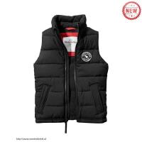 heren abercrombie fitch bodywarmer moose logo zwart On Sale Goedkoop iv1i2751